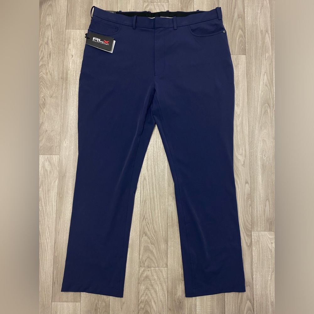 NWT RLX Ralph Lauren Navy Golf Pants 38x30 Tournament